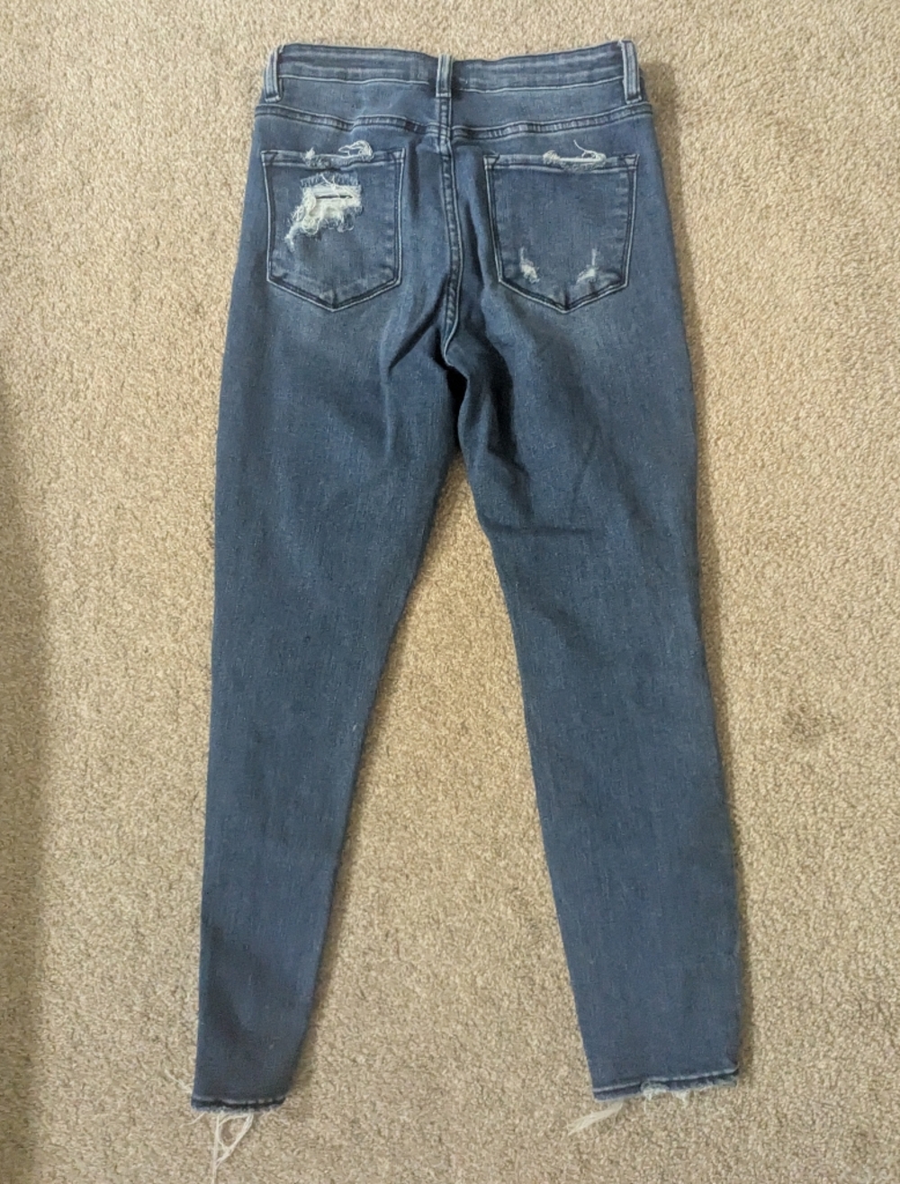 Altar'd State Distressed Skinny Jeans - Blue - Picture 3 of 3
